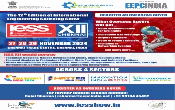 12th Edition of International Engineering Sourcing Show (IESS)